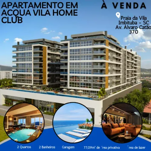 Apartamento á venda em Imbituba, Praia da Vila -SC