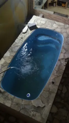 Ana: Piscina de 4 metros De fibra Incluso Frete e instalação