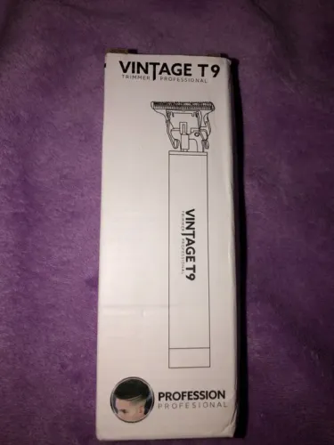Máquina Vintage De cortar Barba/Cabelo Recarregável NOVA / LACRADA.