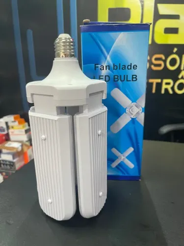 Lampada Led 4 aspas Articulada Led Ajustavel 45w