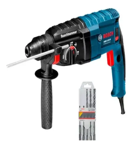Martelete Perfurador Rompedor 820w C/5 Brocas Gbh2-24d