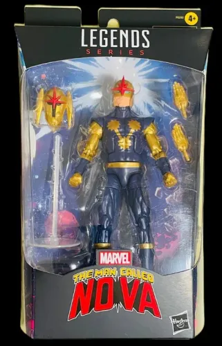 Marvel Legends Nova (novos Guerreiros / New Warriors) boneco altura 15 cm