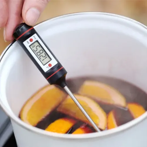 Termômetro de Espeto Multiuso Restaurantes Chefs Digital -50ºC A +300ºC