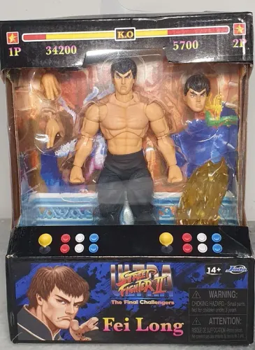 Fei long street fighter 2 Jada toys original lacrado pronta entrega