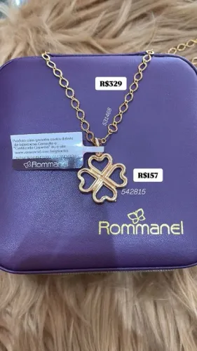 Joias ROMMANEL com 10% de desconto!!!