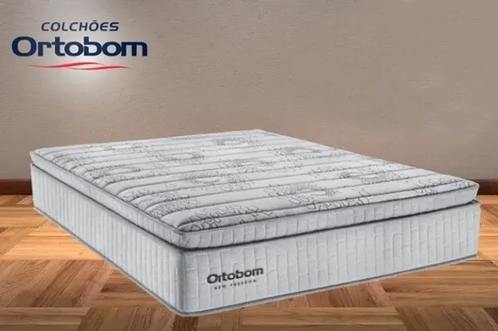 Colchão Casal New Freedom Molas Ensacadas e Pillow Top rf66m