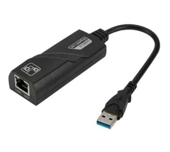 Adaptador de Rede USB 3.0 RJ45 Gigabit 1000mbps
