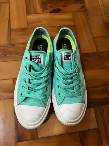 Converse Chuck Taylor II Verde-azulado Neon Tamanho 36