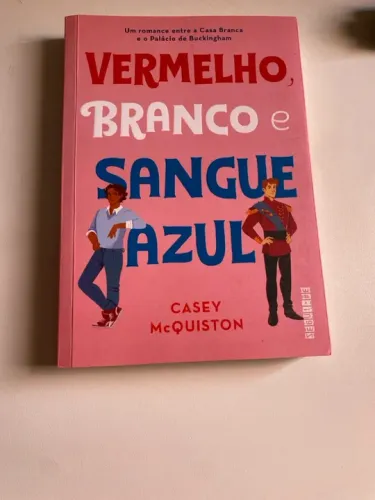 Livro : Vermelho branco e sangue azul