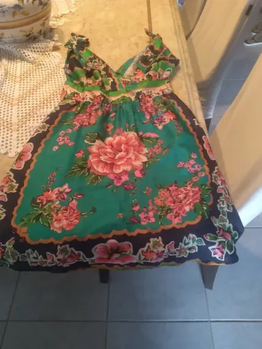 Vestido Floral Estampado Farm TAM P