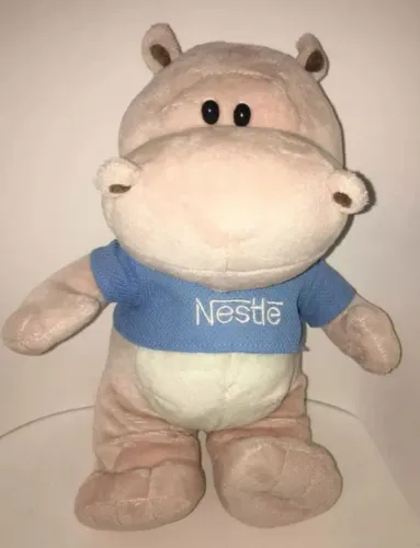 Pelúcia Hipopótamo Nestlé (usado)