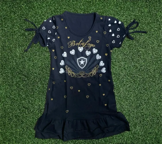 Vestido Infantil Botafogo