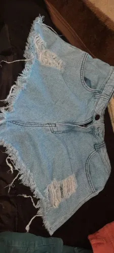 SHORT FEMININO JENS TAMANHO P veste 38 ao 40