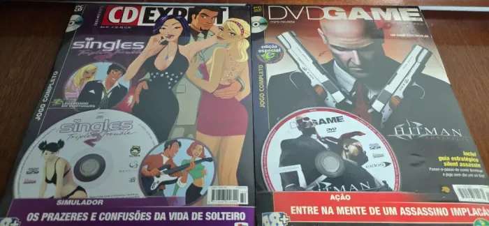 Jogos de PC Raríssimos - Commandos + Hitman + Trackmania + Singles