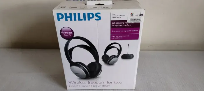 Headphone Duplo wi-fi Phillips SHC5 102 Made in Europa..