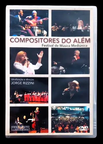 DVD compositores do além . festival de música mediúnica