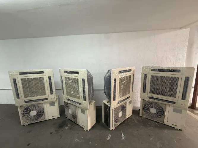Lote 4 ar condicionado cassete 24000 btus