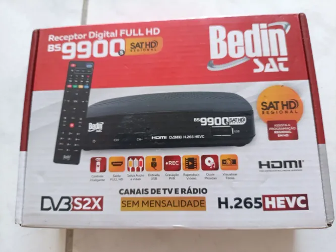 Receptor Digital Bedin SAT HD - BS9900
