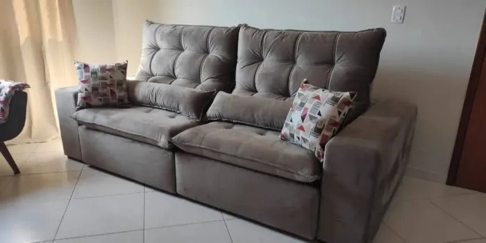 Sofá retrátil e reclinável, Premium luxo