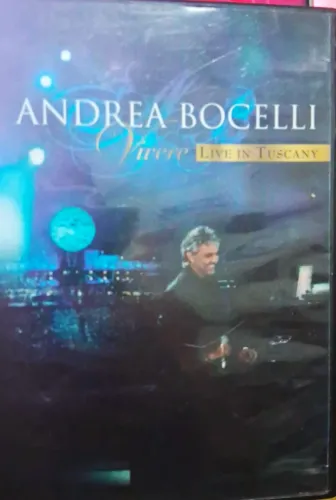 DVD Andrea Bocelli -Vivere - Live in Toscana