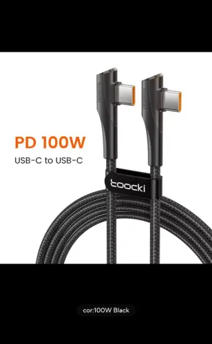 Cabo USB-C Toocki 100W