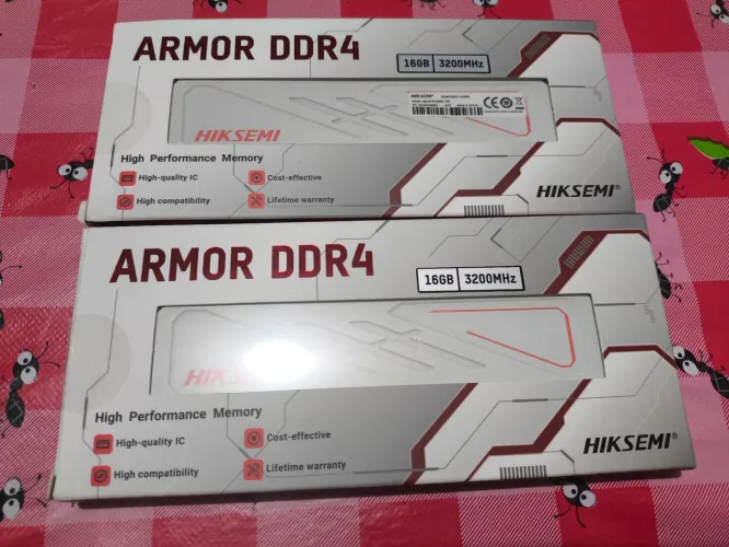 DDR4 16GB 3200MHz Hiksemi U10 - Nova, comprada na Terabyte