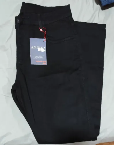 Calça Sarja Preta - Nova com Etiqueta