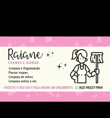 Faxineira - Raiane