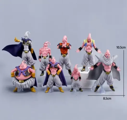 Coleção 8 Bonecos Majin Boo