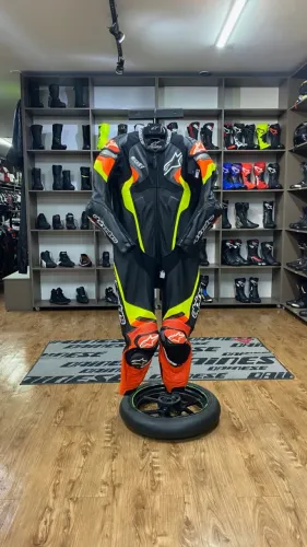 Macacão Alpinestars Atem V4 Peça Única Tamanho 52 Eur Novo peça de Outlet