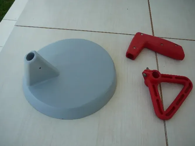 Carcaça para detector de metais (em plástico e fibra de vidro)