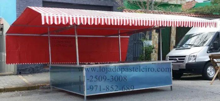 Barraca Para Pasteleiro Profissional Feira Livre