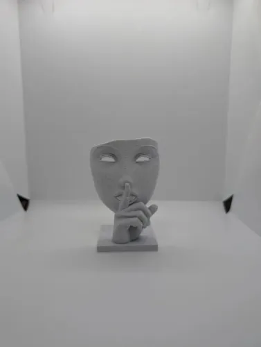 Peça de decoração- Rosto