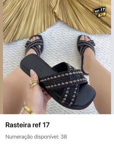 Rasteirinha ref 17 - Disponível nº 38