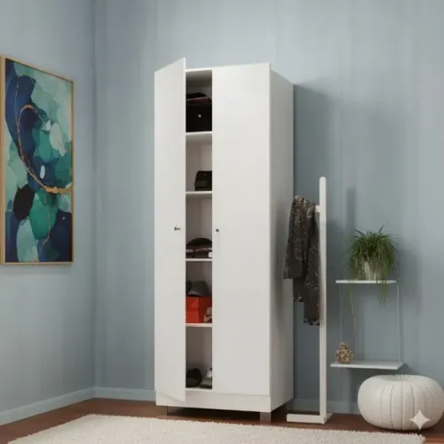 Promoção multiuso com 2 portas branco 
