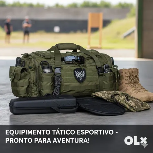 Item colecionável de uso esportivo com acabamento tático premium