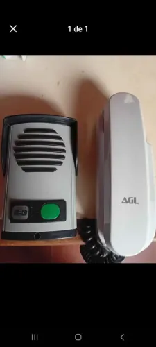 Interfone AGL e módulo de portaria