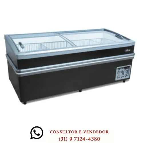 Ilha de Congelados 940 Litros 2M Polar Plus