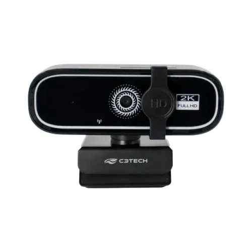 Webcam C3Tech WB-200BK 2K QHD 2560p 30 FPS - WZetta