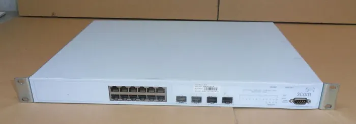 Switch 3com 3812 3c17401 12x 10/100/1000 Mbps