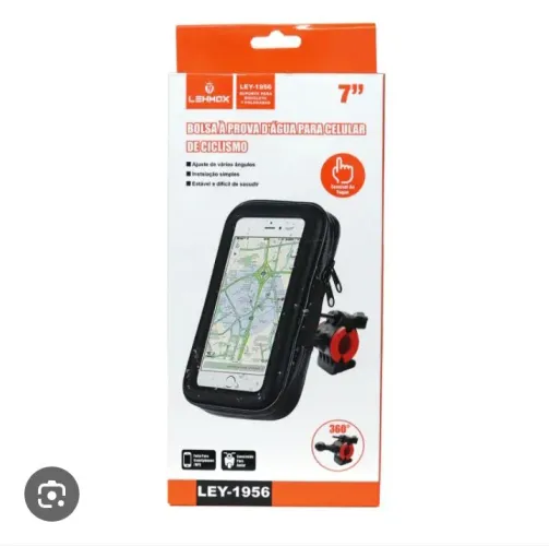 Capa para Celular Bike/Moto Lehmox 7 Polegadas 