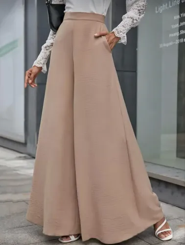 Calça Bege Soltinha 