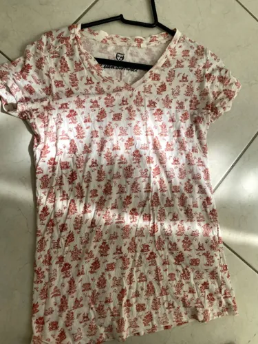 Camisa Tecido Rayon e cotton 
