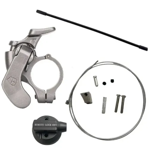 Gatilho Trava Suspensão Bike Mtb Universal Remoto Completo