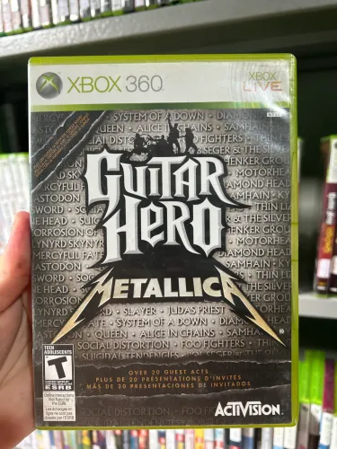 Guitar Hero Metallica Xbox 360