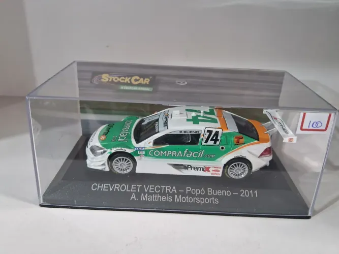 Miniatura Chevrolet Vectra Popó Bueno 2011 Stock Car