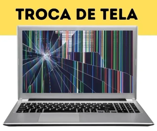Troca de Tela de Notebook Manutenção em Laptop -troca de Display Loja Coimbra Computadores