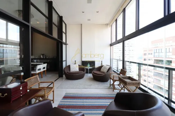 Cobertura decorada, linda vista, 3 suítes, 4 vagas, piscina - área gourmet