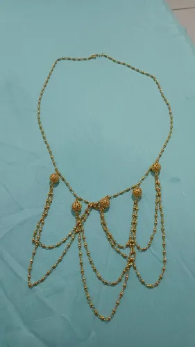 Colar dourado Rommanel 