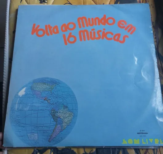 Lp  ' Volta ao Mundo em 16 músicas  - SOM LIVRE 1977